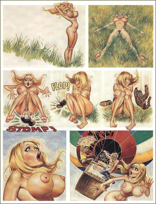 Эротические комиксы с блондинкой Долли.